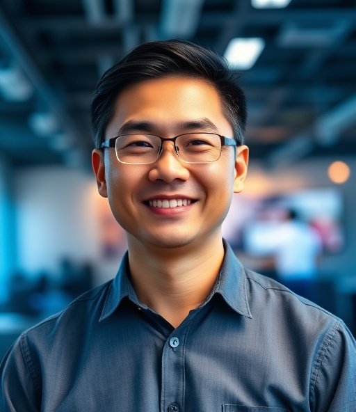 影视大全免费技术副总裁王志宏个人肖像照片